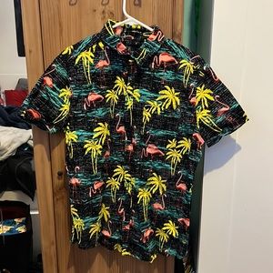 Forever 21 mens button up shirt - size large